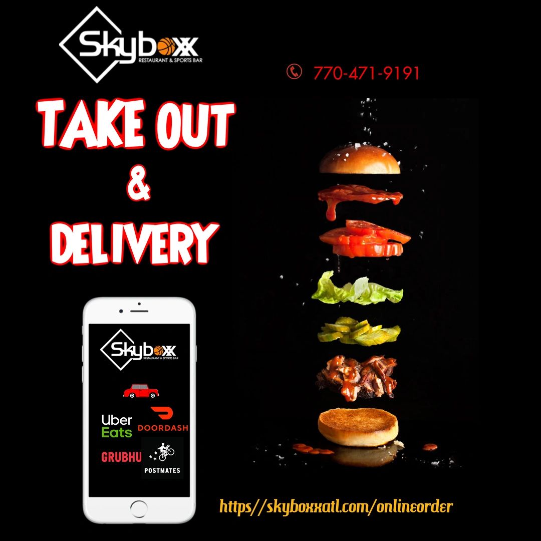 Carry Out, To Go Food Skyboxx ATL Jonesboro,